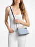 Michael Kors Jet Set Travel Color-Block Signature Logo Crossbody Bag