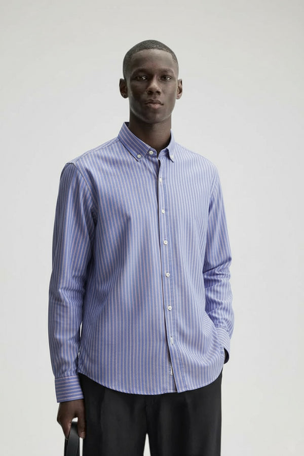 Zara Button Down Stripe Shirt Slim Fit
