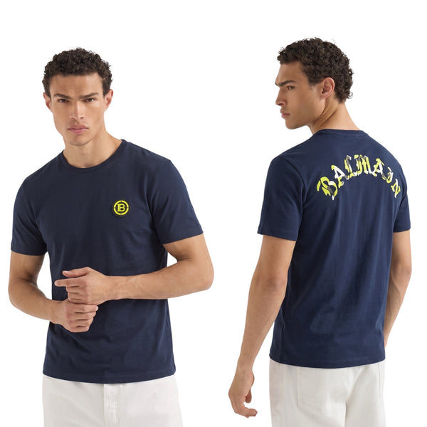 Balmain T.Shirt Navy Blue