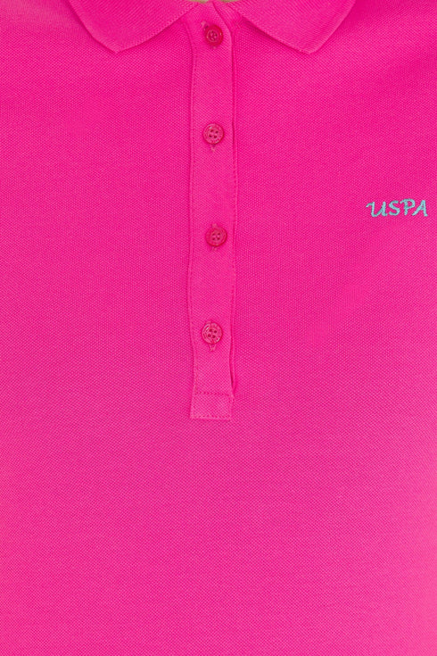 USPA PINK BASIC POLO SHIRT
