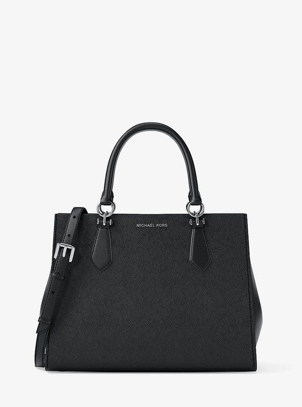 Michael Kors Marilyn Medium Saffiano Leather Satchel