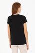 U.S POLO ASSN BLACK CREW NECK T.SHIRT