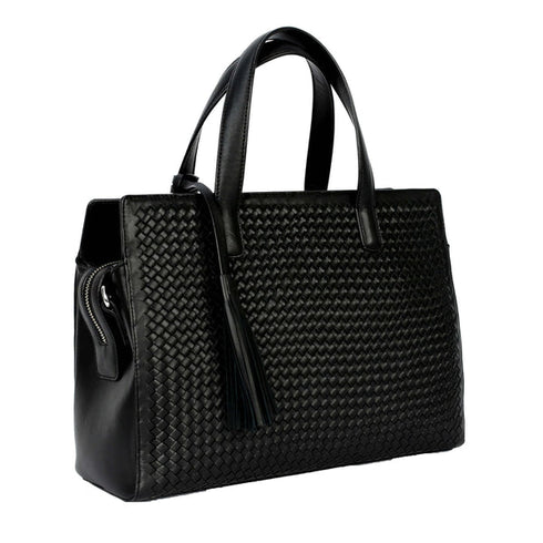 WOVEN SHOULDER BAG