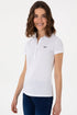 Uspa White Basic Polo Shirt