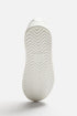 ZARA MONOCHROME CHUNKY TRAINERS WHITE