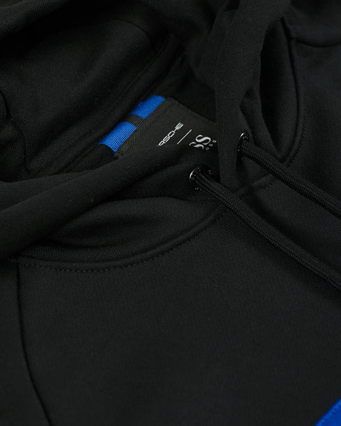 BOSS x Porsche hoodie made of cotton model 'Seeger' in black