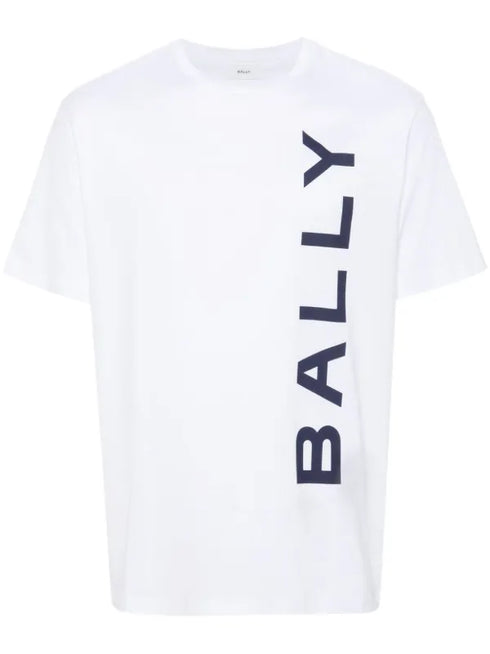 Bally T-Shirt Cotton White Slim-Fit