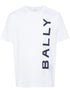 Bally T-Shirt Cotton White Slim-Fit