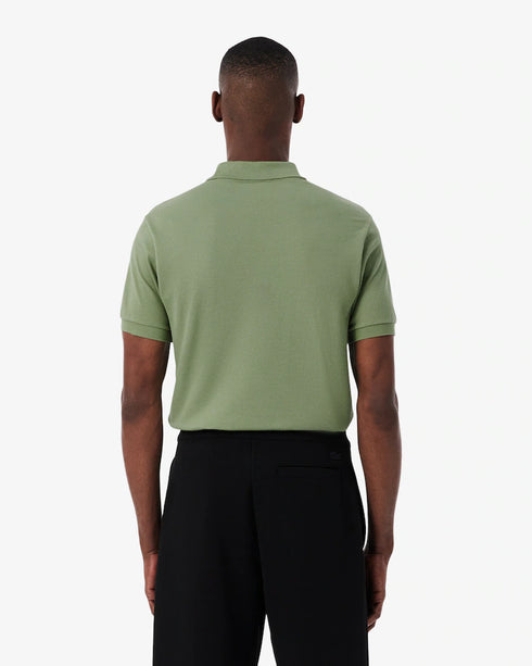 Lacoste Pique Polo Shirt Sage Green