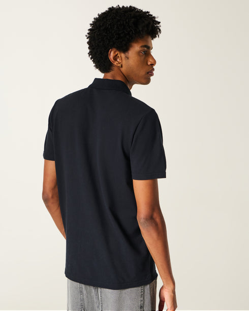 Hollister Icon Polo Black