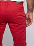 Ritchie Cotton Chino Printed Short Red