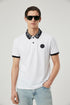 Balmain Printed Collar Patch Logo Polo