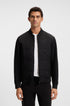 BOSS ZIP-UP SWEATSHIRT WITH PADDED FRONT Black