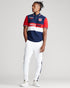 RALPH LAUREN CUSTOM SLIM FIT SHIELD POLO