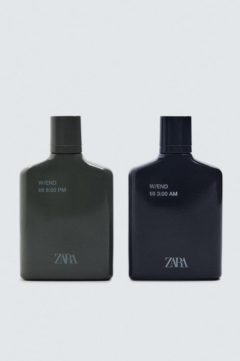 ZARA W/END TILL 8.00 PM W/END TILL 3:00 AM 100 ML+100 ML