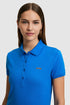 Uspa Blue Basic Polo Shirt