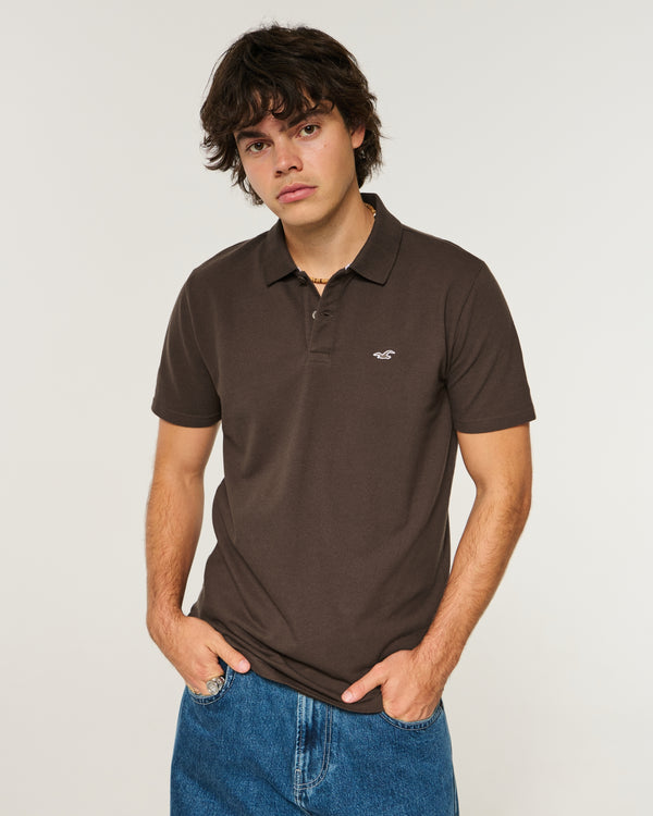 Hollister Icon Polo brown