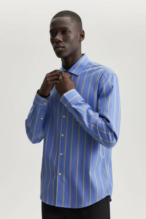 ZARA MAN STRIPE SHIRT SLIM FIT