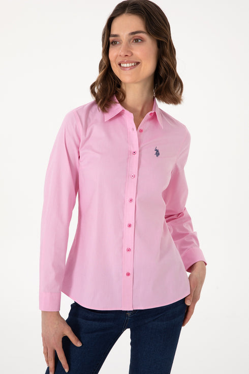 USPA PINK COTTON SHIRT