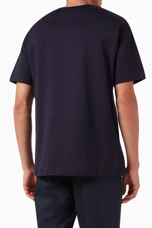Bally T-Shirt Cotton Black Slim-Fit