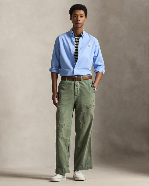 Ralph Lauren Custom Fit Garment-Dyed Oxford Shirt