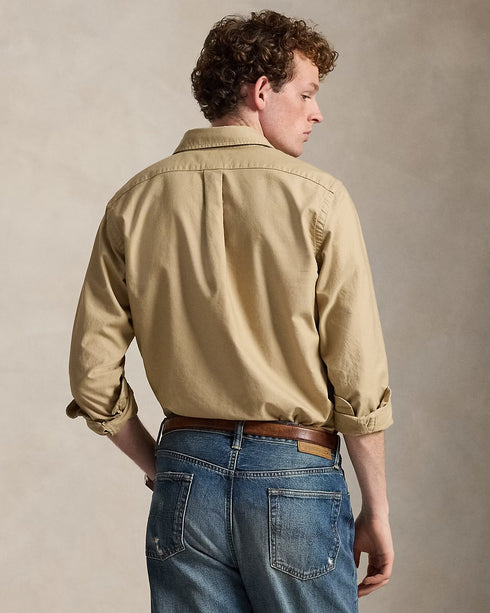 Ralph Lauren Custom Fit Garment-Dyed Oxford Shirt