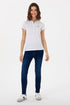 Uspa White Basic Polo Shirt