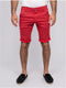 Ritchie Cotton Chino Printed Short Red