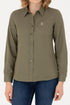 USPA KHAKI COTTON SHIRT