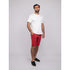 Ritchie Cotton Chino Printed Short Red