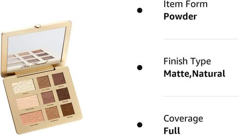 Too Faced Natural Matte Palette Powder