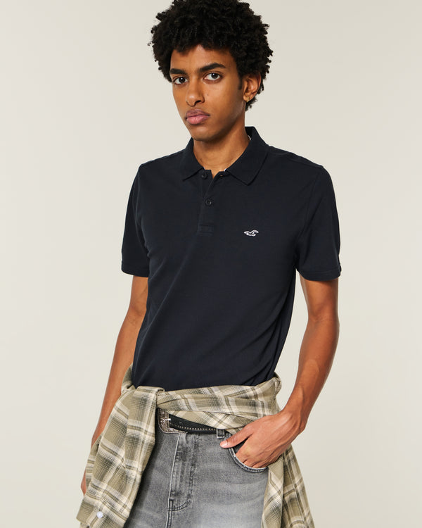 Hollister Icon Polo Black