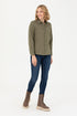 USPA KHAKI COTTON SHIRT