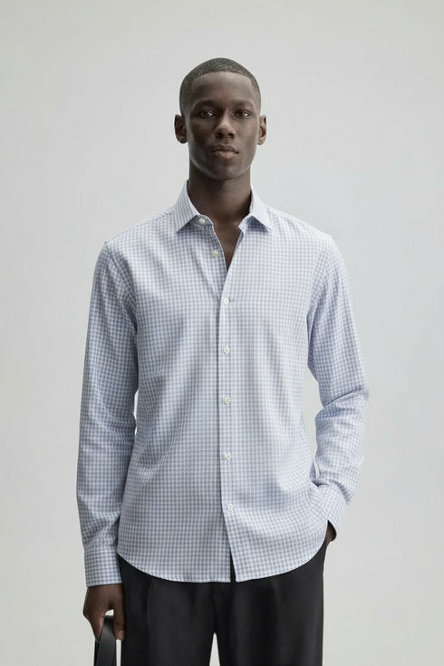 ZARA CHECK SHIRT SLIM FIT