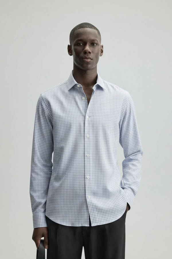 ZARA CHECK SHIRT SLIM FIT