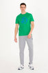 USPA Men's Gray Melange Sweatpants