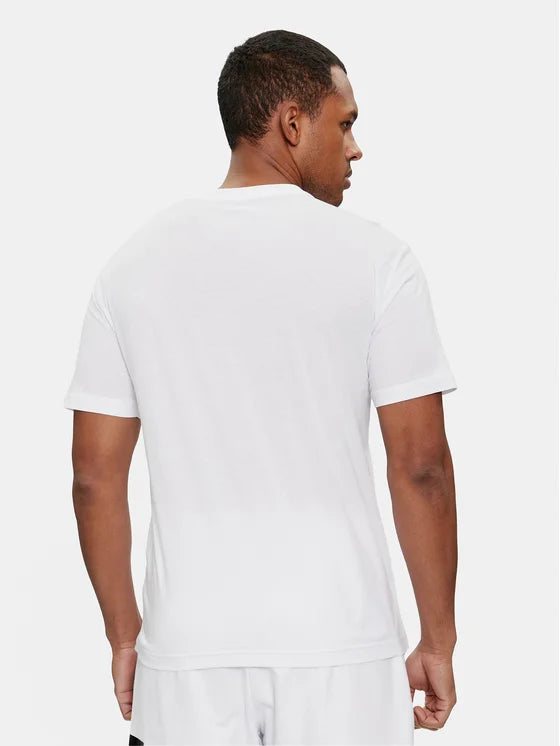 Emporio Armani VISIBILITY STRETCH-COTTON JERSEY, SHORT-SLEEVED T-SHIRT WHITE