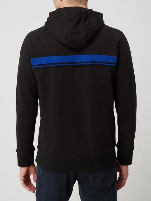 BOSS x Porsche hoodie made of cotton model 'Seeger' in black