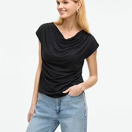Shein Elegant Black Top