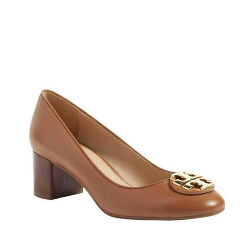 TORY BURCH JANEY CLAIRE PUMP 50MM TAN