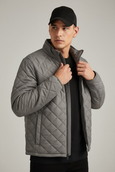 Hawke & Co Men's Diamond Quilted Heritage Jacket