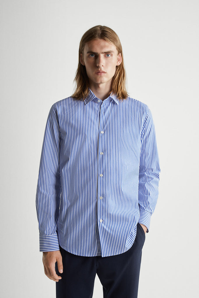 ZARA STRIPE COTTON SHIRT