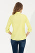 USPA YELLOW COTTON SHIRT