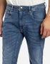 Jean Pascale Washed Effect Blue Jeans
