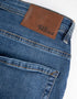Jean Pascale Washed Effect Blue Jeans