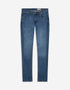 Jean Pascale Washed Effect Blue Jeans