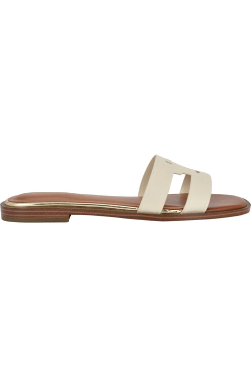 Tommy Hilfiger Women's Terenz Logo Strap Flat Slide Sandals