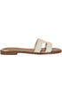 Tommy Hilfiger Women's Terenz Logo Strap Flat Slide Sandals