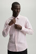 ZARA PINK STRIPE SLIM FIT SHIRT