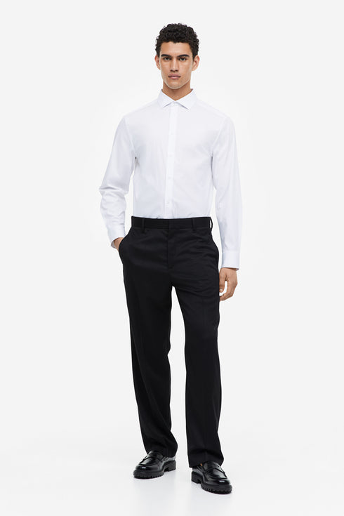 H&M STRECH SHIRT SLIMFIT